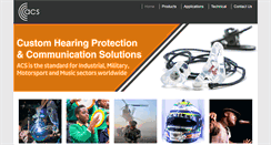 Desktop Screenshot of hearingprotection.co.uk